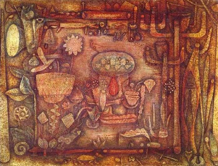 Paul Klee Botanical Theater Germany oil painting art